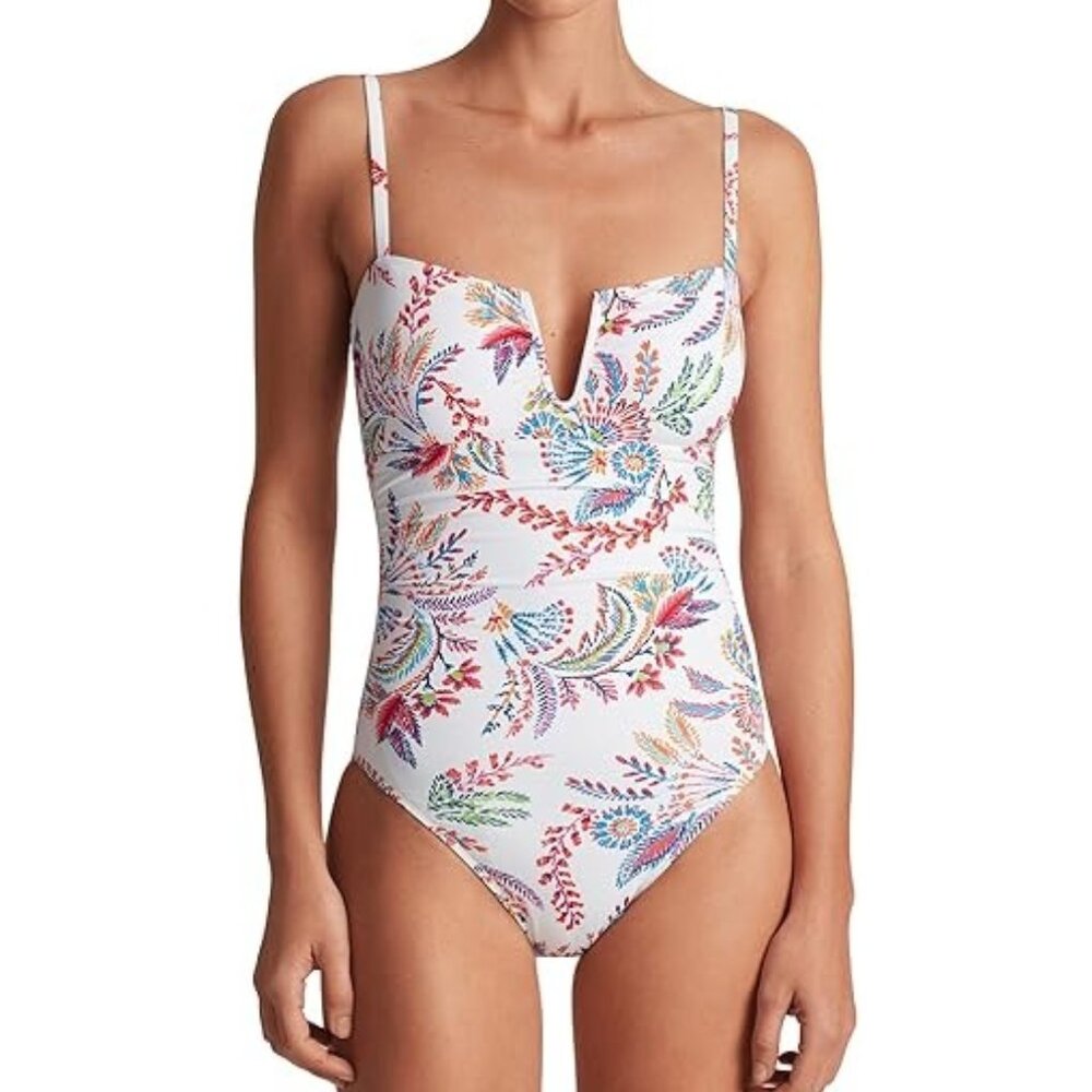 Lauren Ralph Lauren Printed One-Piece Swimsuit - Fleurette